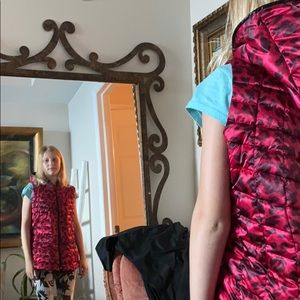 Down filled obermeyer vest